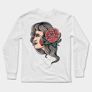 Lady rose Long Sleeve T-Shirt